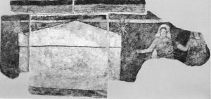 Easter 3-9 Жінки-мироносиці у гроба, фреска в домашній церкві Dura-Europos