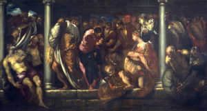 Зцілення розслабленого коло купелі Вифезда, Jacopo Robusti (Tintoretto)