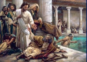 Зцілення розслабленого коло купелі Вифезда, Nathan Greene