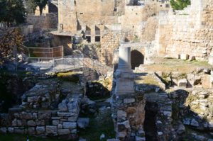  Залишки купелі Вифезда сьогодні