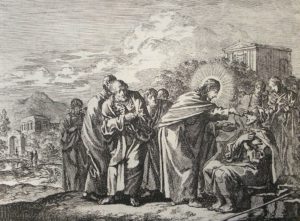 Зцілення сліпого, Jan Luyken