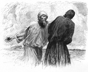 Немилосердний боржник, by Eugene Burnard (1850 – 1921)