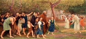 Pent 14-15 Притча про весільний бенкет, Eugene Burnand