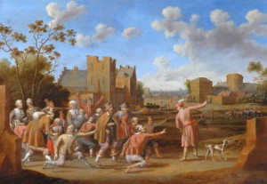 Pent 14-16 Притча про весільний бенкет, Cornelis Droochsloot