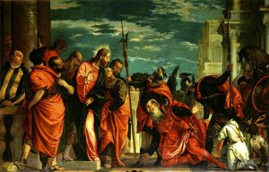 Паоло Веронезе, Капернаумський центуріон перед Христом, 1581-2