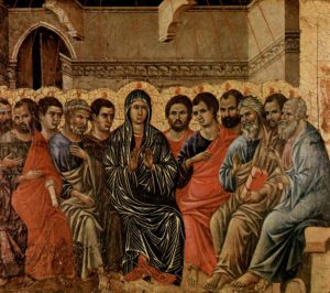 Зшестя Святого Духа, Duccio di Buoninsegna, 1308