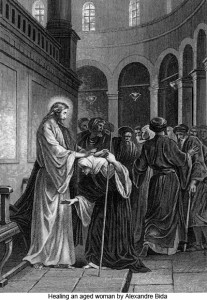 Зцілення скорченої, Alexandre Bida