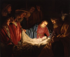 Поклоніння пастухів, Gerard van Honthorst
