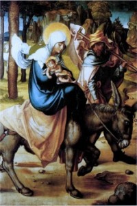 Втеча до Єгипту, Albrecht Durer, 1494