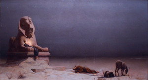 Відпочинок під час втечі до Єгипту, Luc-Olivier Merson, 1879