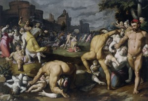 Побиття Віфлеємських немовлят, Cornelis van Haarlem, 1590