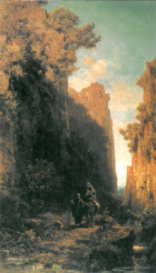 Втеча до Єгипту, Carl Spitzweg, 1875-9