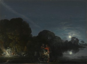 Втеча до Єгипту, Adam Elsheimer, c. 1605