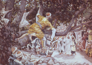Покликання Закхея, James Tissot