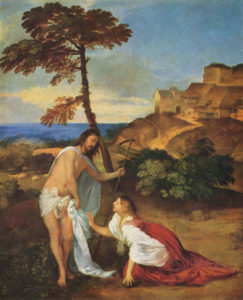 Не торкайся Мене, Titian, 1511–15