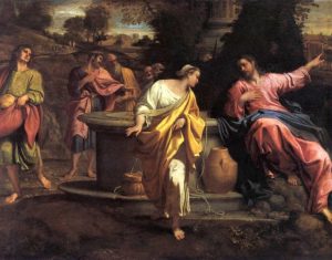 Розмова Христа з Самарянкою, Annibale Carracci