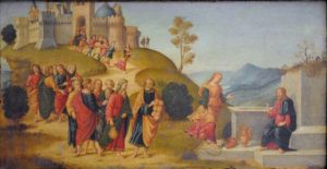 Розмова Христа з Самарянкою, Botticini Raffaello, 1508