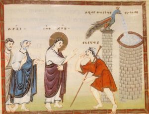 Зцілення сліпонародженого, Codex Egberti