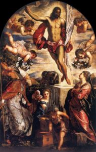Воскресіння Христове, Tintoretto, 1565