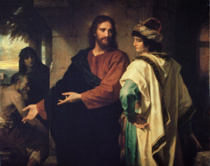 Христос і багатий юнак, by Heinrich Hofmann