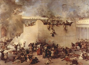 Зруйнування Єрусалимського Храму. Francesco Hayez. 1867