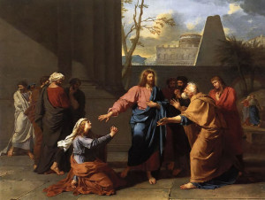 Христос і Хананеянка 1784 Germain Jean Drouais