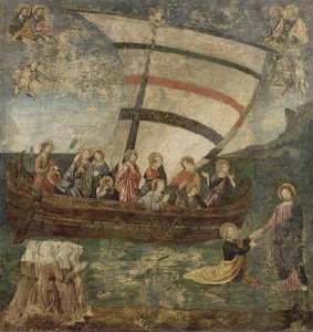 Pent 9-8 La Navicella after Giotto, Romano Antoniazzo, c.1485