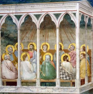 Зшестя Святого Духа, Giotto, 1305