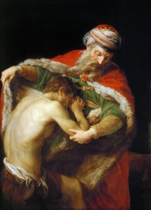 Повернення блудного сина, Pompeo Batoni, 1773