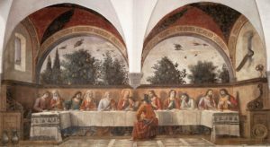 Тайна Вечеря, Domenico Ghirlandaio, 1480