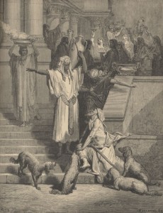 Притча про багача і Лазаря, Gustave Dore