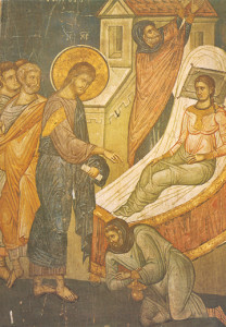 Pent 24-1 Фреска 14 ст. Decani Monastery in Serbia