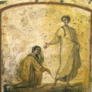 Фреска з Римських катакомб, 4 ст.