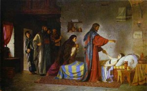 Воскресіння дочки Іаїра, Vasiliy Polenov, 1871.