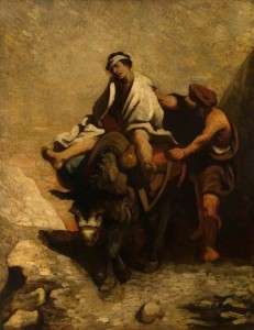 Милосердний самарянин, Honoré Daumier 1850–1860