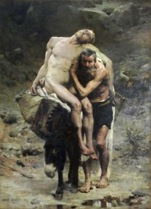 Милосердний самарянин, Aimé Morot (1880)