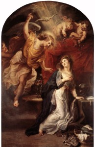 Благовіщення, Rubens, 1628
