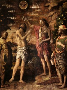 Хрещення Ісуса Христа, Andrea Mantegna