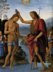 Хрещення Ісуса Христа, Pietro Perugino, c. 1497