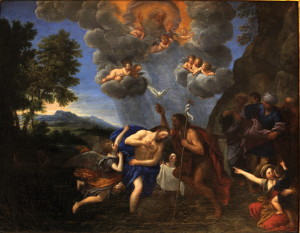 Хрещення Ісуса Христа, Francesco Albani, 1630-35