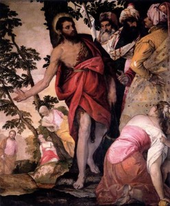 Проповідь Іоана Хрестителя, Paolo Veronese, 1562