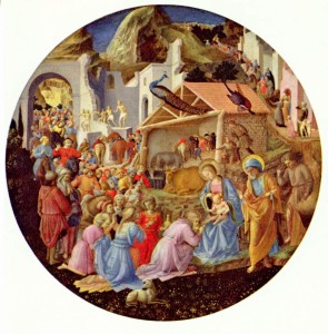 Поклоніння волхвів by Fra Angelico
