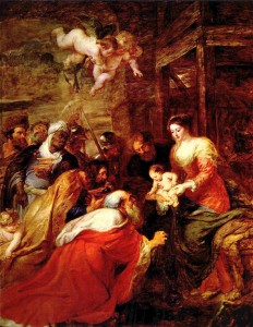 Поклоніння волхвів, Rubens, 1634
