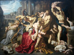 Побиття Віфлеємських немовлят, Rubens