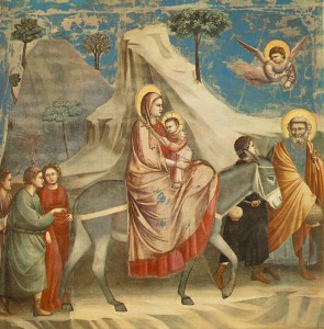 Втеча до Єгипту, Giotto di Bondone 1304-06