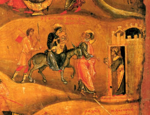 Втеча до Єгипту, монастир св. Катерини, 12 ст., Синай